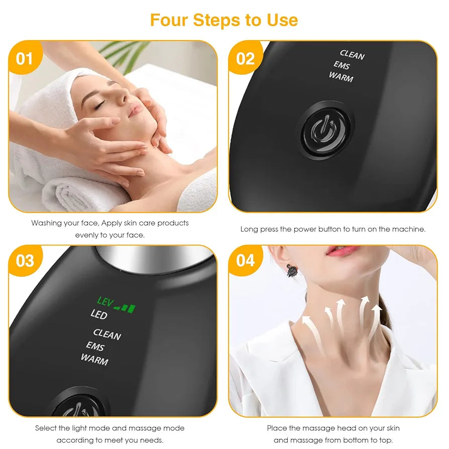 ✨ LED Light Therapy Face Mask – Anti-Aging & Acne Treatment