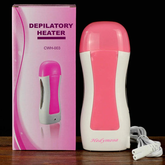 3in1 Roll-On Cartridge Depilatory Paraffin Wax Heater Set machine