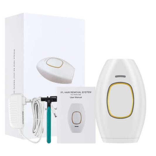 IPL Laser Hair Removal, Laser Hair Removal Device for Women Man, Painless Full Body & Face Hair Removal at Home