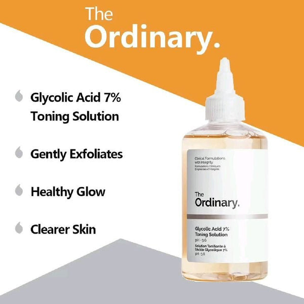 THE ORDINARY GLYCOLIC ACID 7% EXFOLIATING TONER FOR EVERY SKIN TYPE