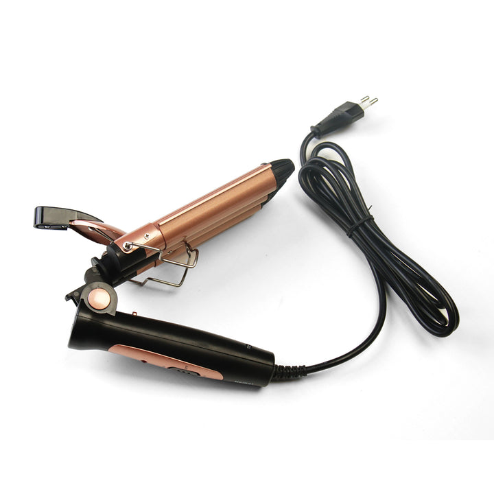 KM-1010 Foldable Three 3 Barrel Curler │ Waiver