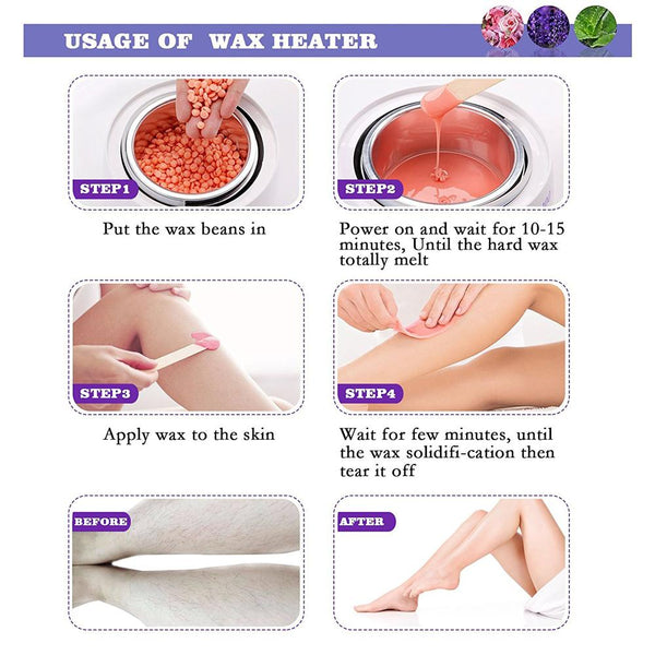 Pro Wax Machine 100 Professional Wax Heater And Warmer (With wax beans)