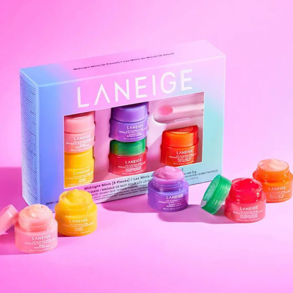 LANEIGE Midnight Minis Lip Set (Pack of 5)