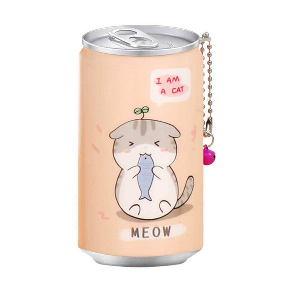 30Pcs Canned Wet Wipes Portable Children Barreled Cleaning Cloths Creative Cartoon Cute Bucket Wipes With Small Bell Chain (customized)