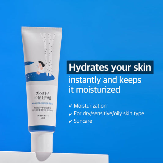 Round Lab Birch Moisturizing Sunscreen SPF 50+, PA++++ 50ml