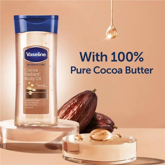 Vaseline Body Oil Cocoa Radiant 200ml ( Thailand only)