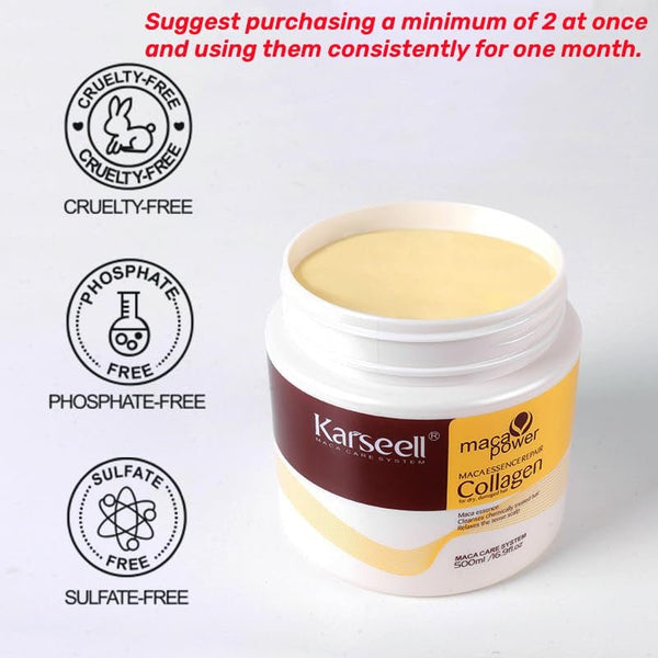 Karseell Collagen Hair Treatment Mask - Deep Repair Conditioning oil
